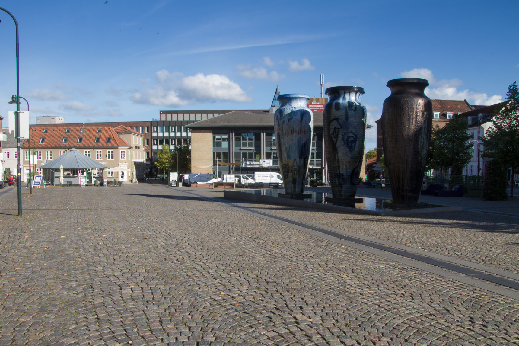 Hestetorvet med Roskildekrukkerne