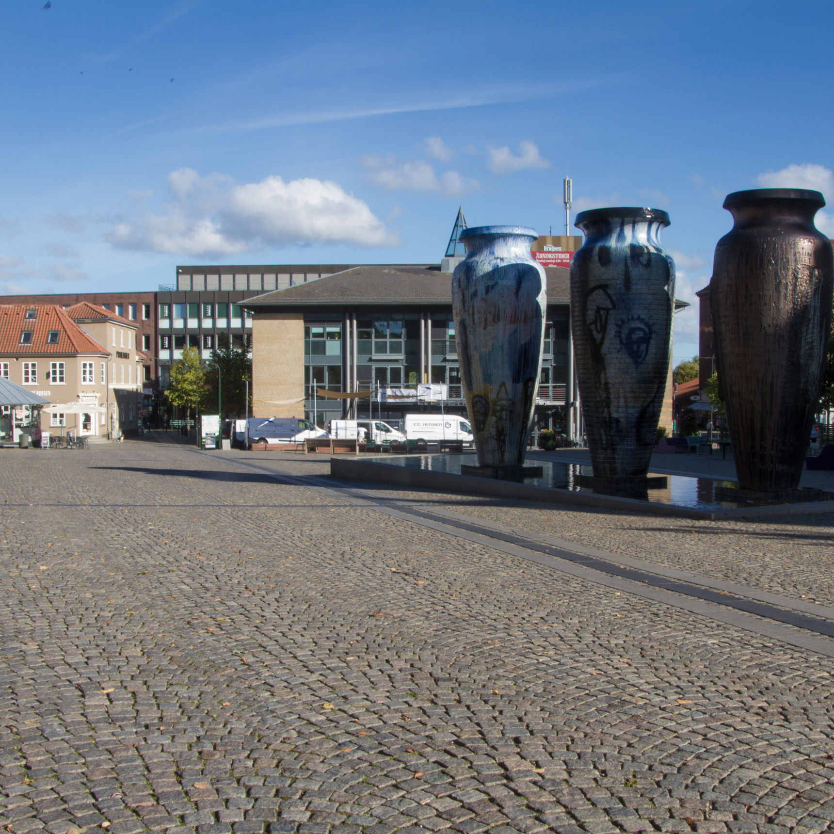 Hestetorvet med Roskildekrukkerne