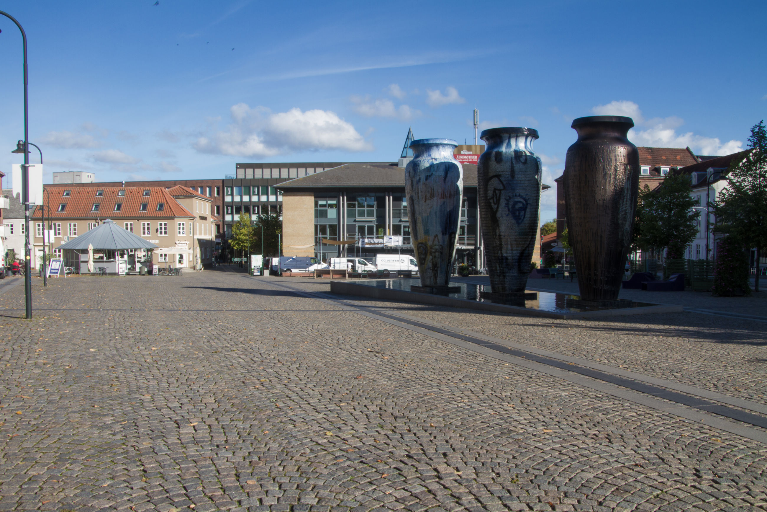 Hestetorvet med Roskildekrukkerne