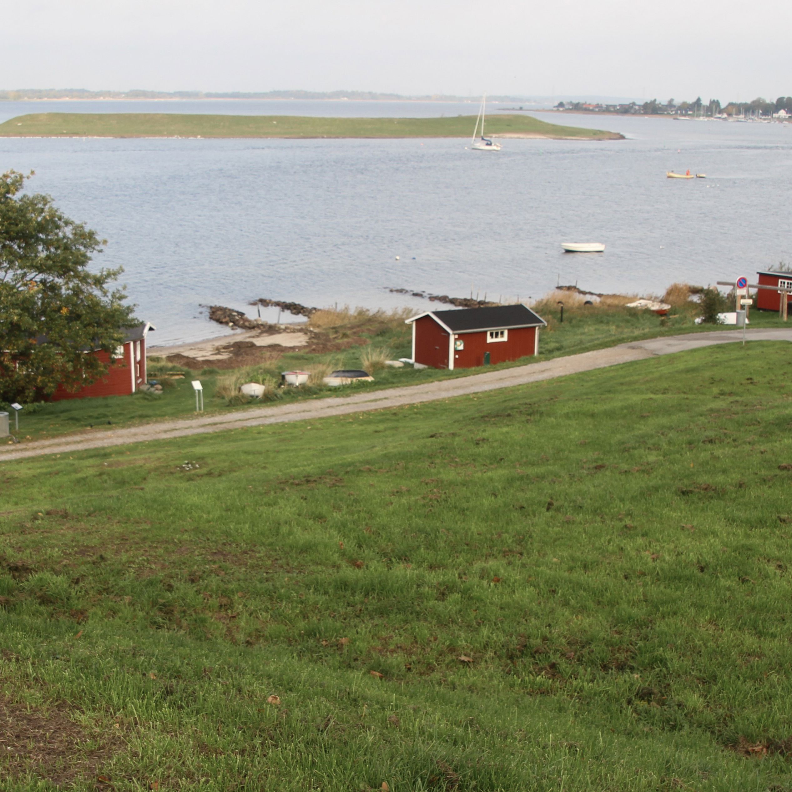 Klinten i Jyllinge med fjorden i baggrunden