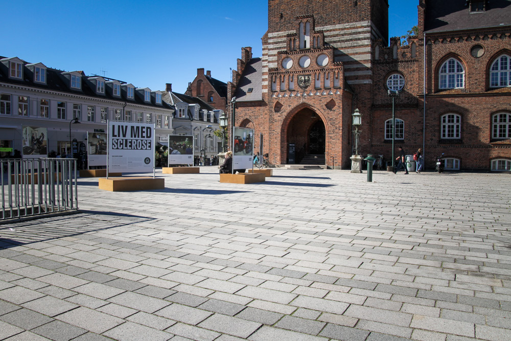 Stændertorvet med Byens hus i baggrunden